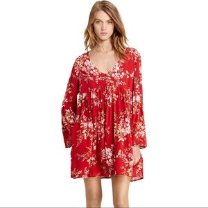 Denim&Supply Ralph Lauren Julia Floral Print Dress